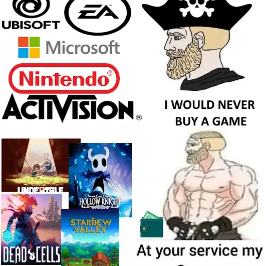 How to win with piracy