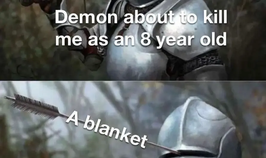 Even at 20 the blanket helps