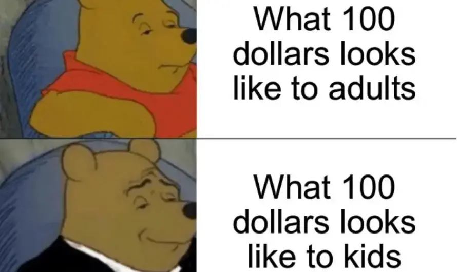 Now, $100 feels like nothing