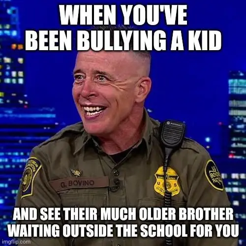 You might delay justice for a while…but it’ll come for ya