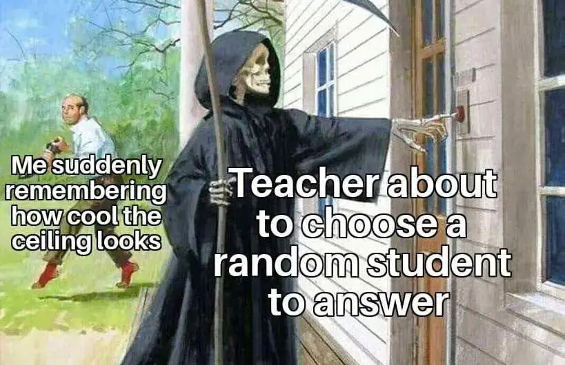 It is a cool ceiling