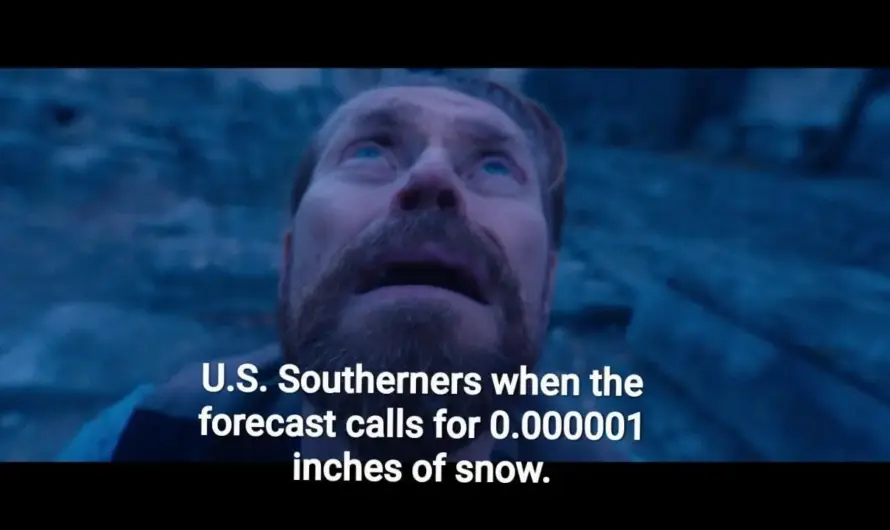 Snow in the US South