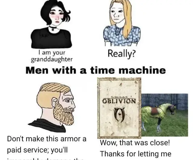 Remember this when the time machine be created.