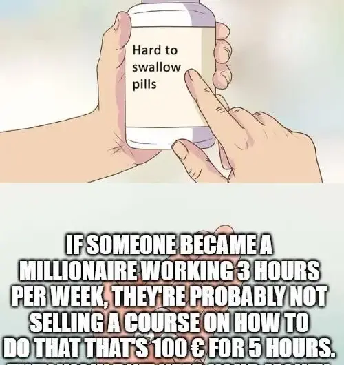 You’ll be rich… If you pay me first