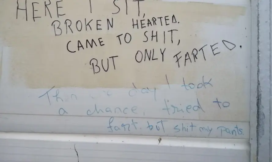 College Bathrooms be wild