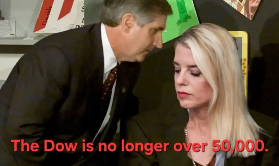 The Dow is no longer over 50,000