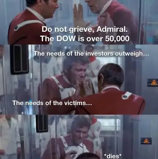 Won’t someone think of the investors!