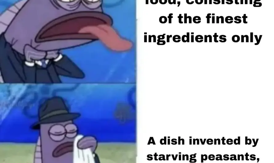 It always goes like this