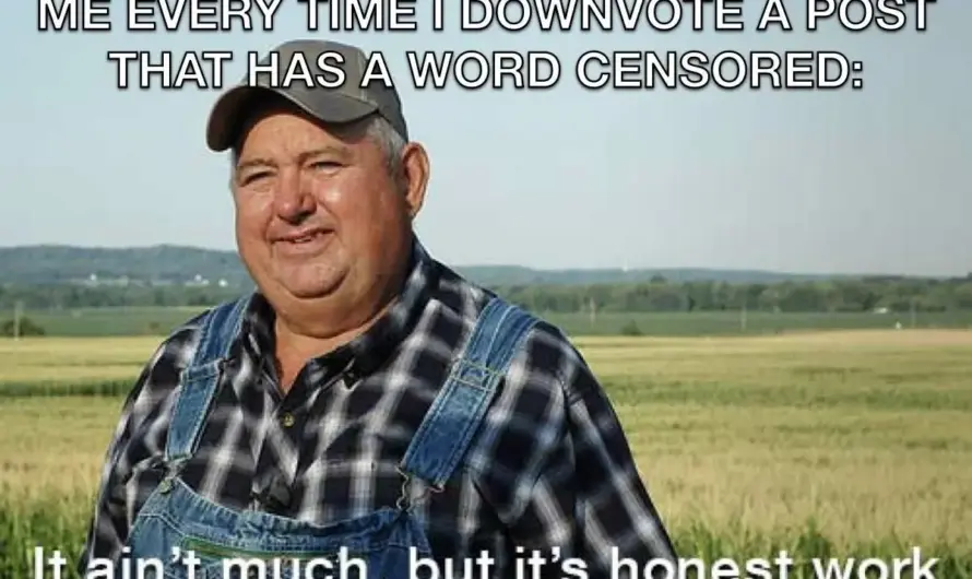 Remember kids: you can say naughty words on the internet