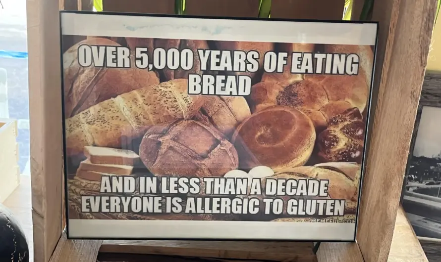 Today I saw a physical meme