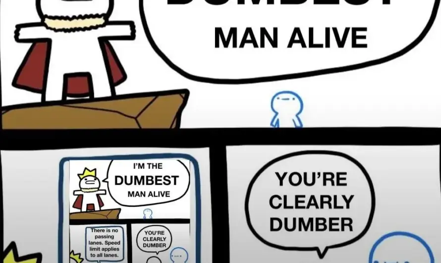 I mean, camping the left lane is dumb, but still…