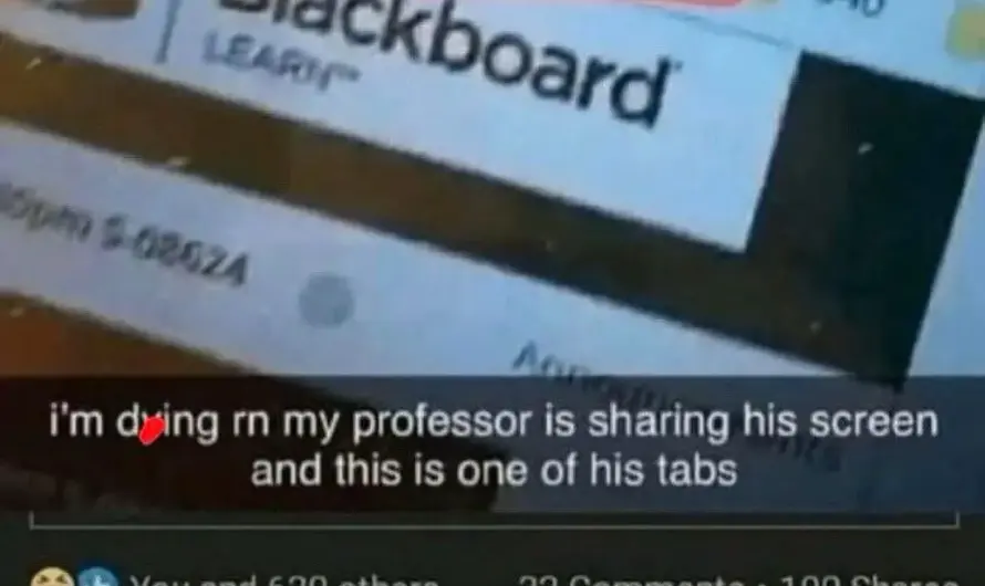 Misunderstood the professor 😂