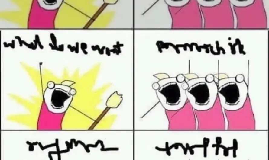 Yes, it’s a Russian meme, but I specifically translated the top part.