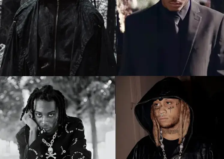 Why Snape look like an Emo rapper?