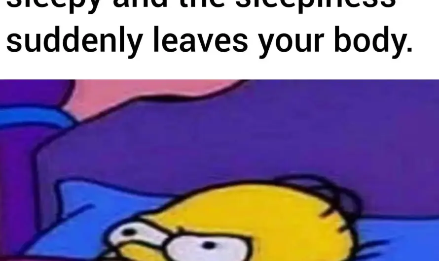 Even my own body is trolling me.